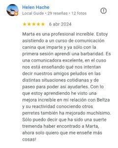 Reseña Ohana Educación Canina