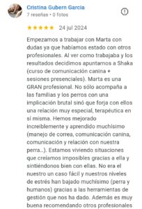Reseña Ohana Educación Canina